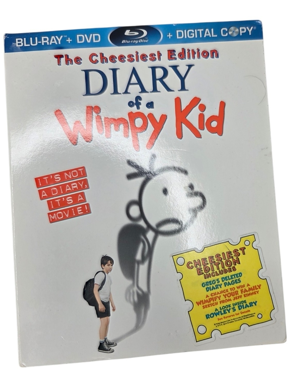 Diary of a Wimpy Kid: The Cheesiest Edition - White & Red Blu-ray + DVD